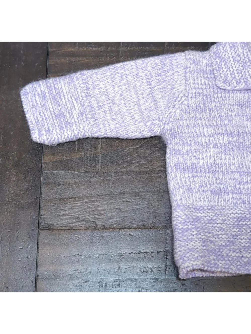 Baby GAP Wool Knit Jacket Buttoned Sweater Purple Size 3-6 m 12-17 lb